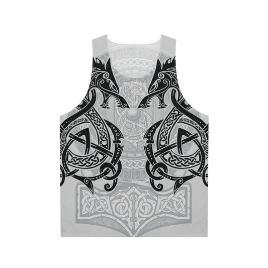 Fighting Fenrir Unisex Black Tank Top