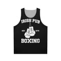 Fighting Irish Pub Boxing Unisex Tank Top