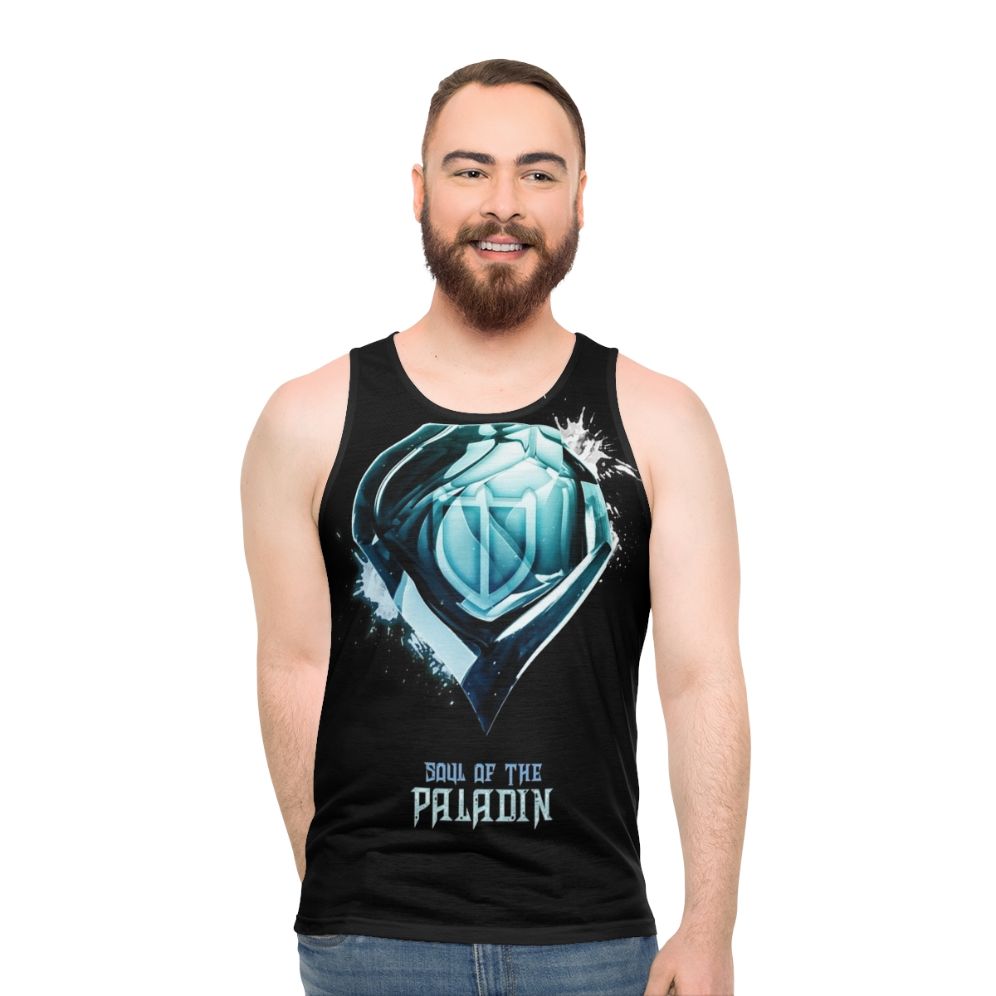 Final Fantasy FFXIV Paladin Crystal Soul Unisex Tank Top