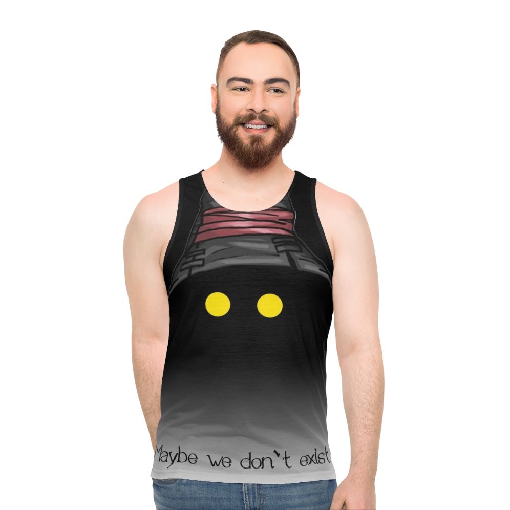 Final Fantasy IX Vivi "Maybe We Don't Exist" Unisex Tank Top