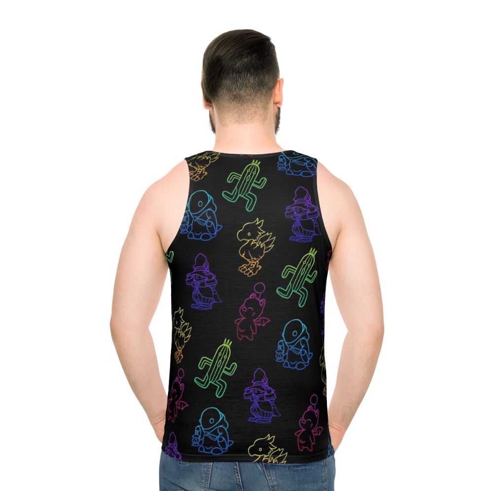 Final Fantasy minimalist unisex tank top