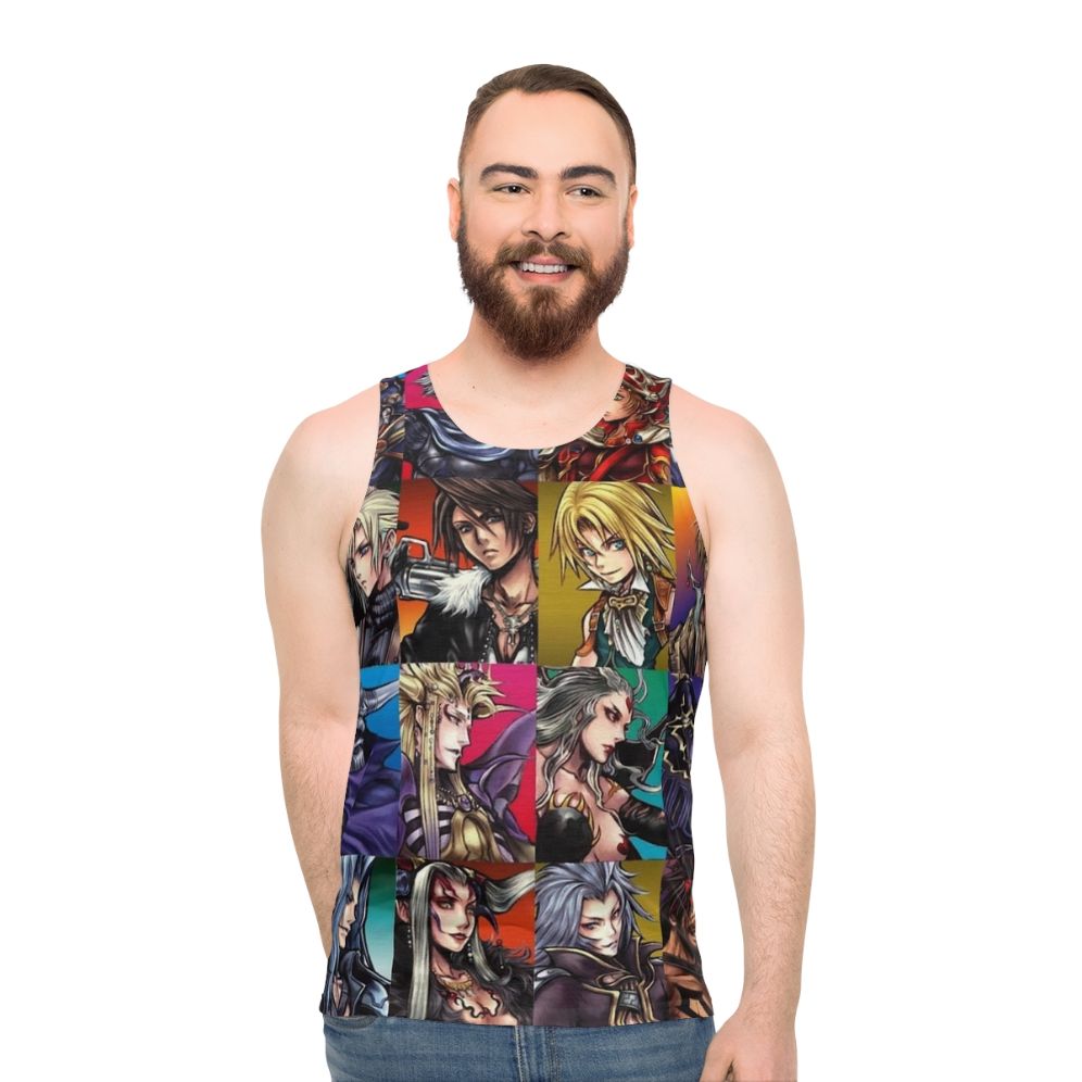 Final Fantasy inspired unisex tank top