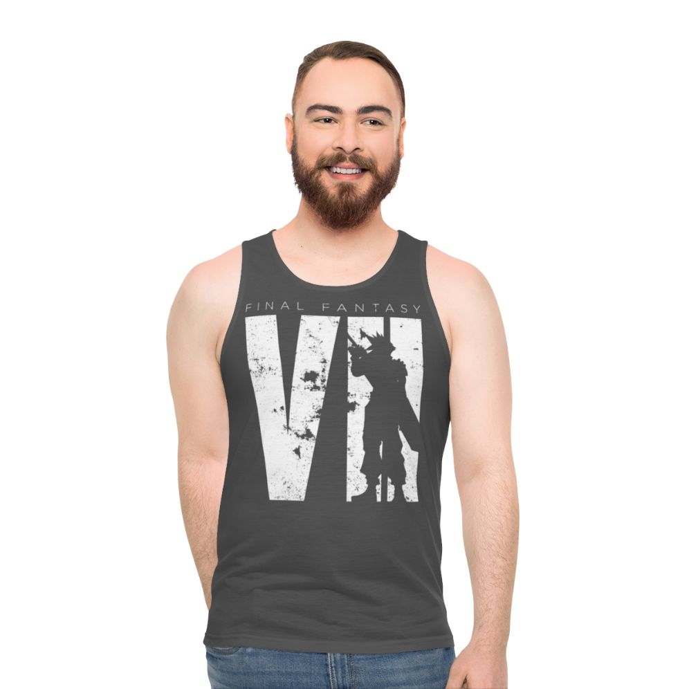 Final Fantasy VII Minimalist Unisex Tank Top