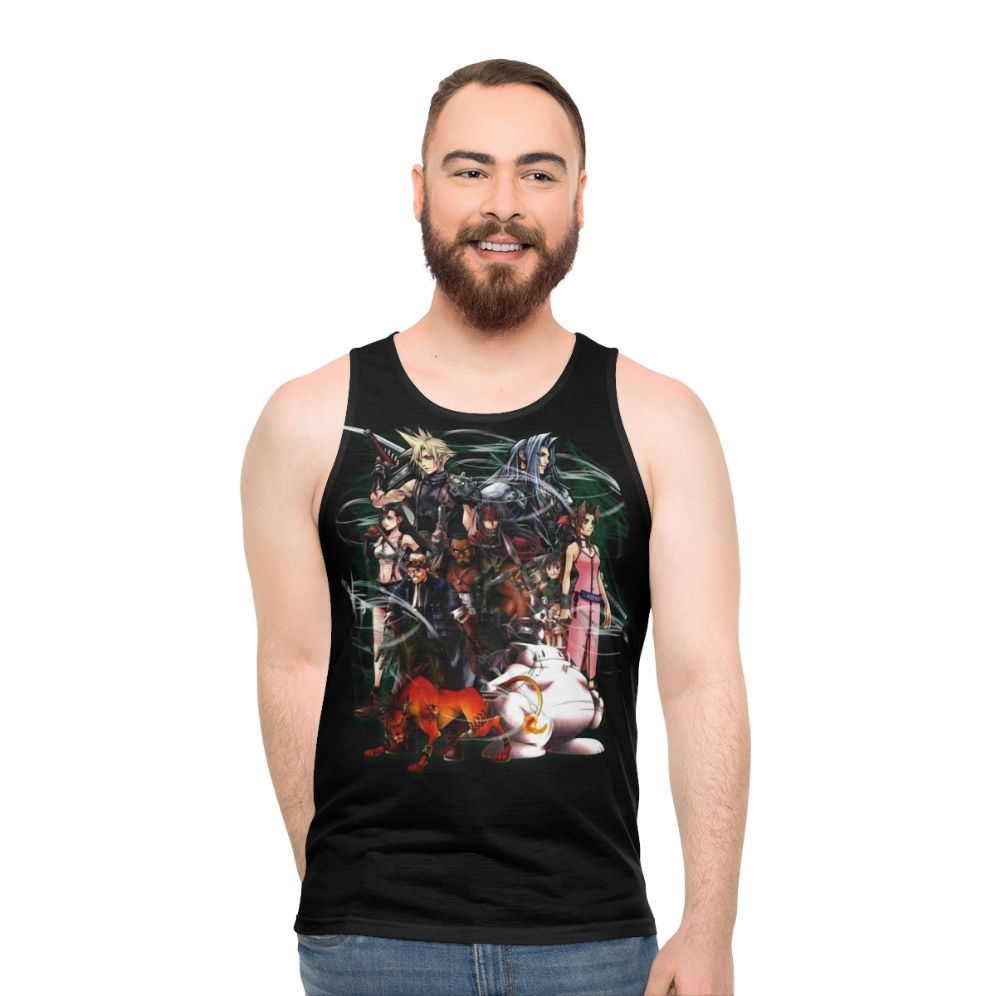 Final Fantasy VII Collage Unisex Tank Top