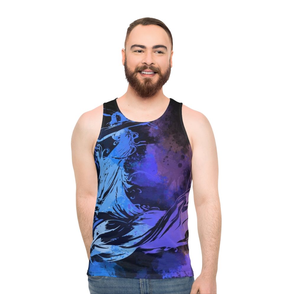 Final Fantasy X Logo Unisex Tank Top