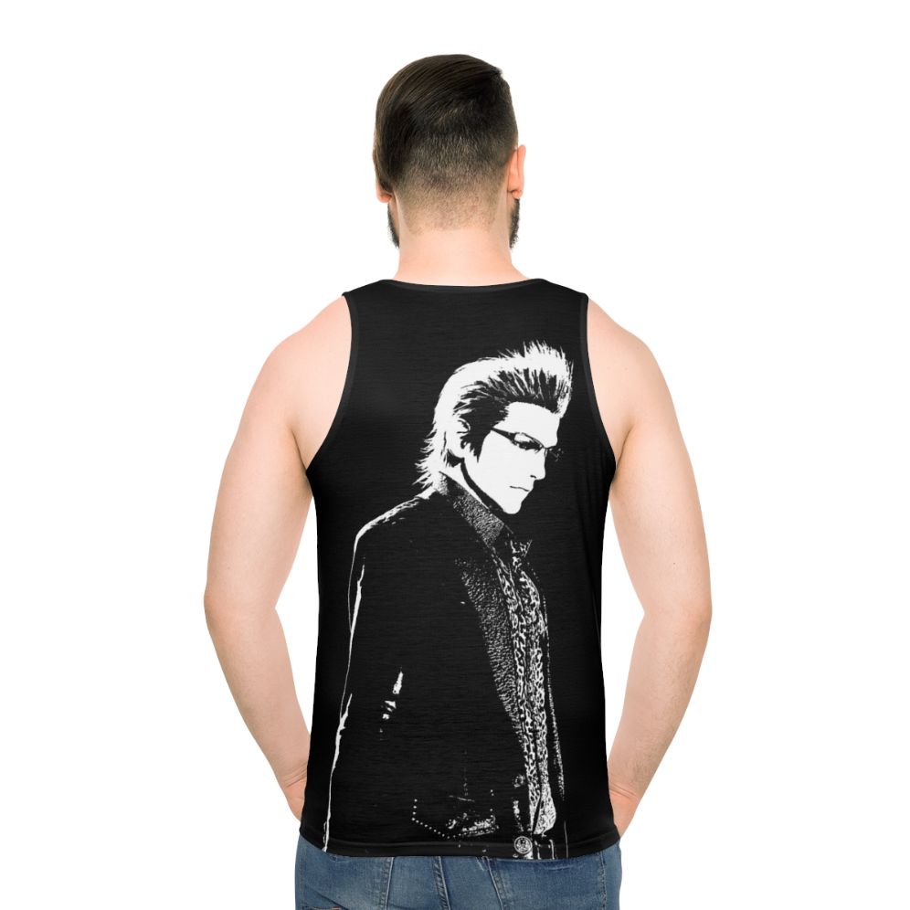 Final Fantasy XV Unisex Tank Top with Weathered Ignis Design