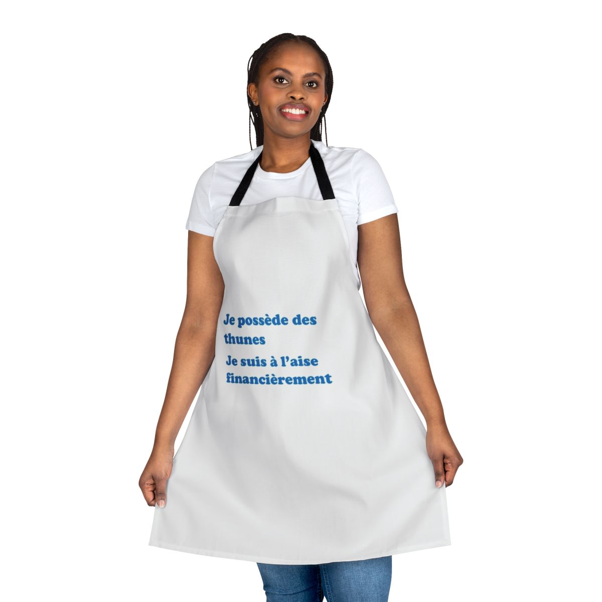 Financially Comfortable Apron featuring the David Castello Lopes design
