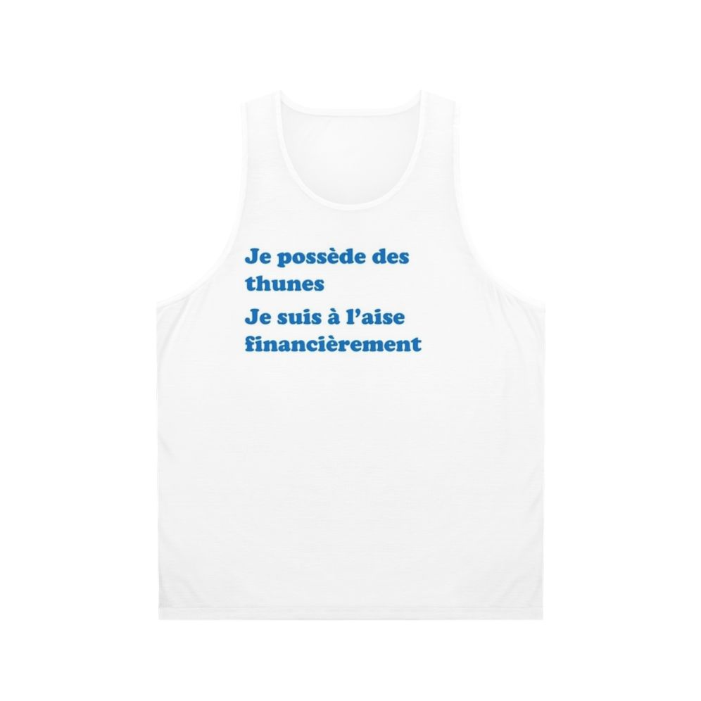 Financially Comfortable Unisex Tank Top