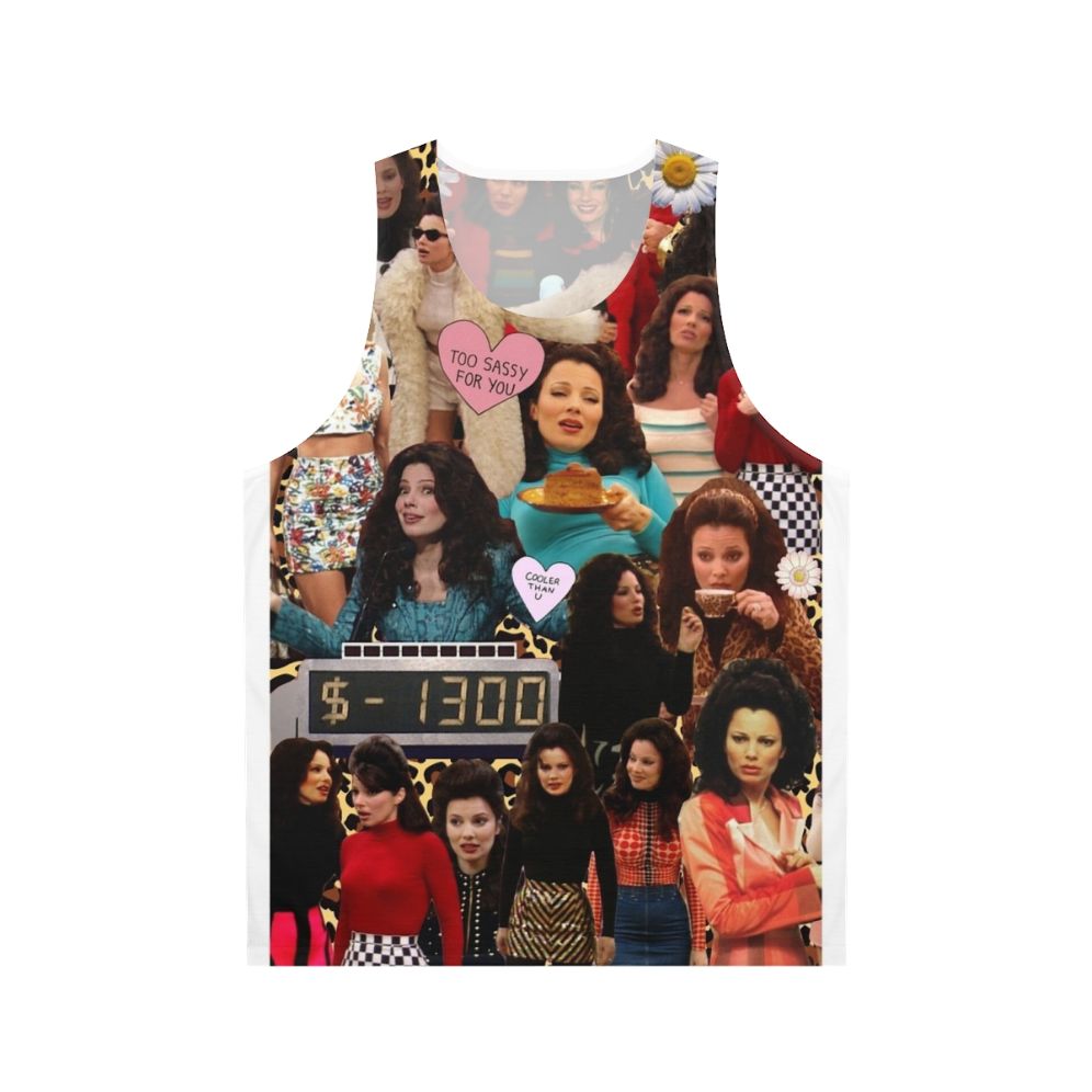 Fine Fran Unisex Fashion Collage Tank Top