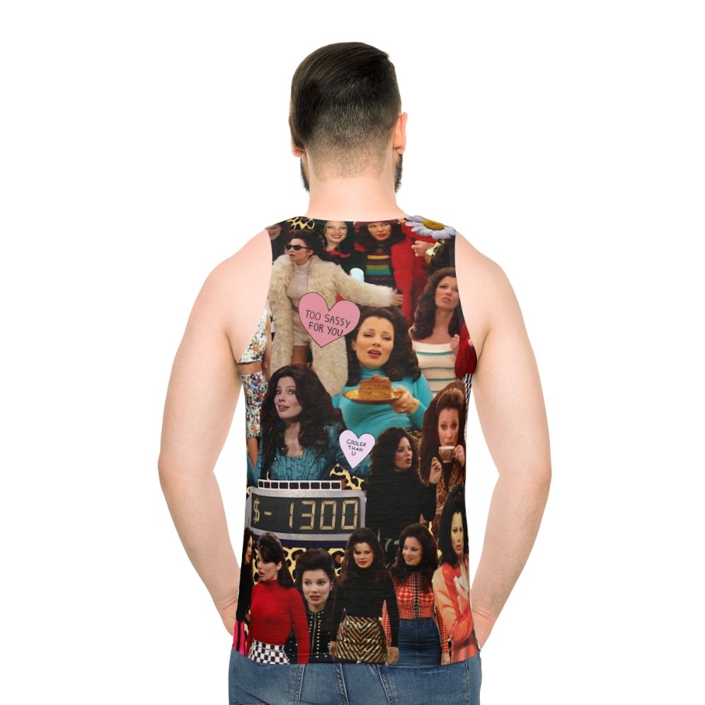 Fine Fran Unisex Fashion Collage Tank Top