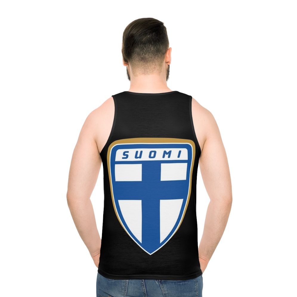 Finland national ice hockey team unisex sports tank top