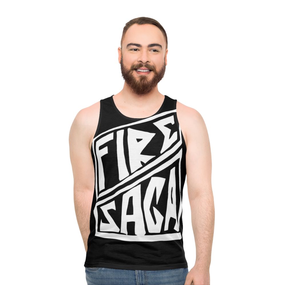 Fire Saga Unisex Tank Top featuring Eurovision and Will Ferrell