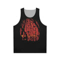 Fireflies nature graphic unisex tank top