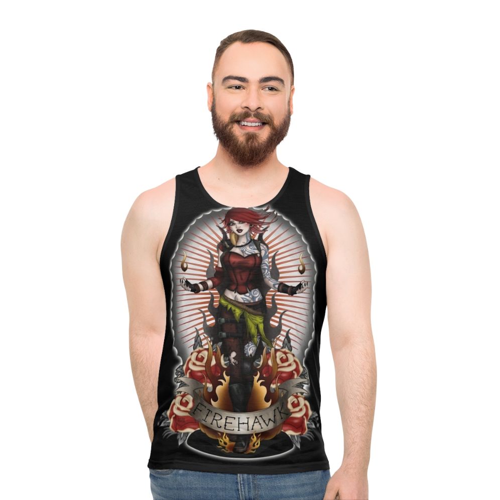 Firehawk Unisex Borderlands Tank Top