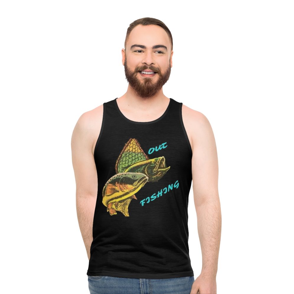 Fishing Enthusiast's Unisex Tank Top