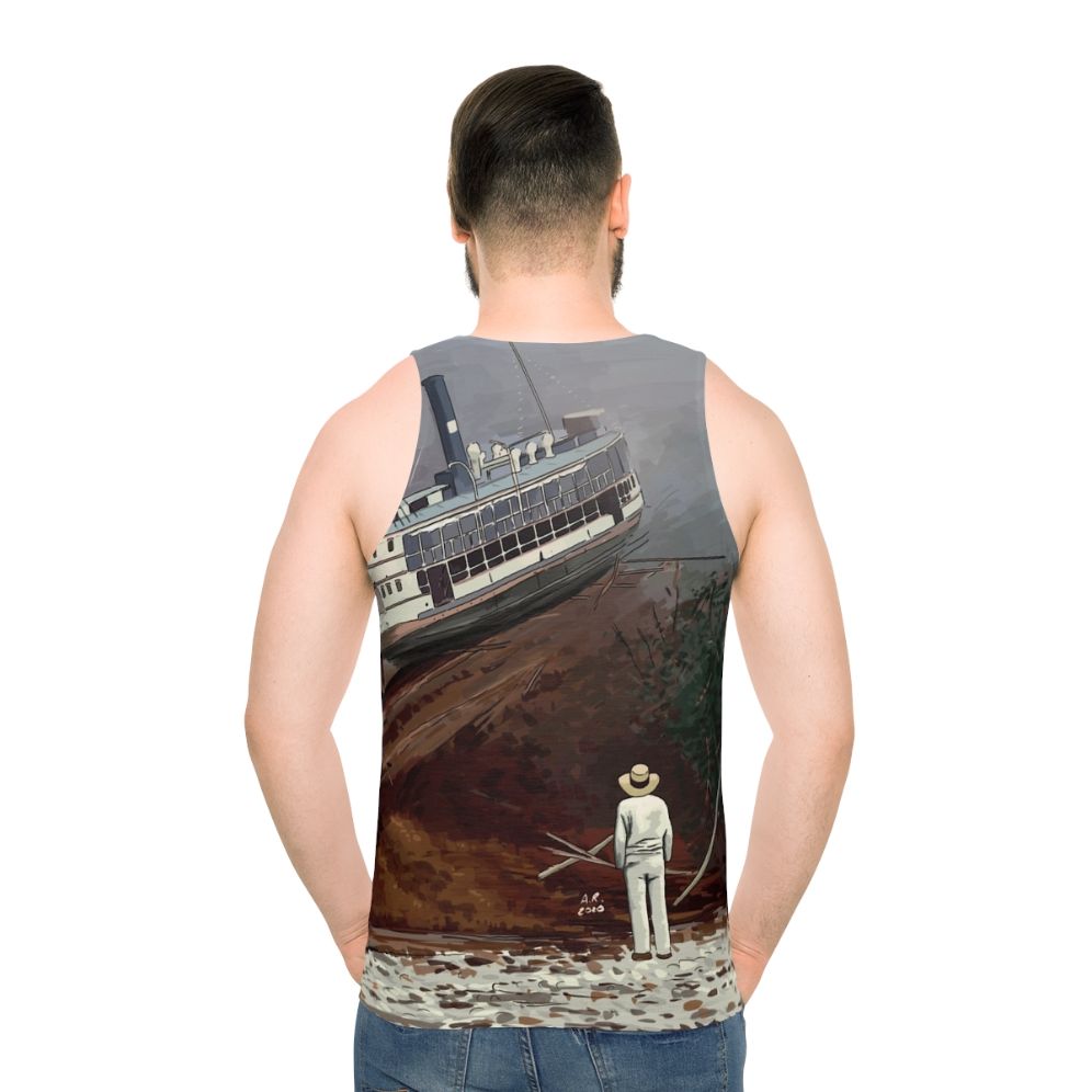 Fitzcarraldo illustration unisex tank top