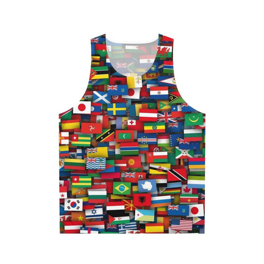 Flags of the World Unisex Tank Top