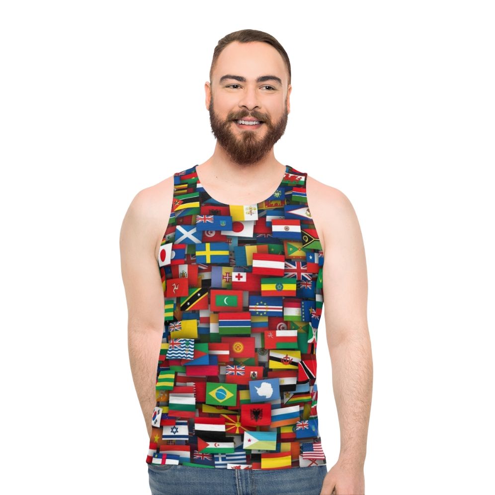Flags of the World Unisex Tank Top