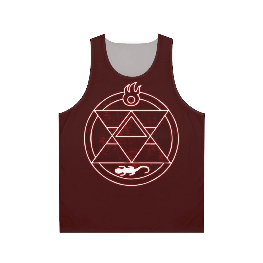 Flame Alchemist Unisex Anime Tank Top