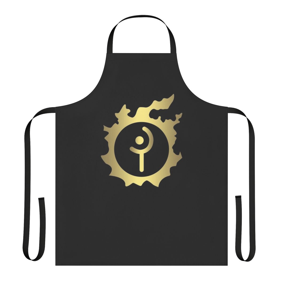 Flame-inspired FFXIV apron featuring the Soul of the Whm symbol