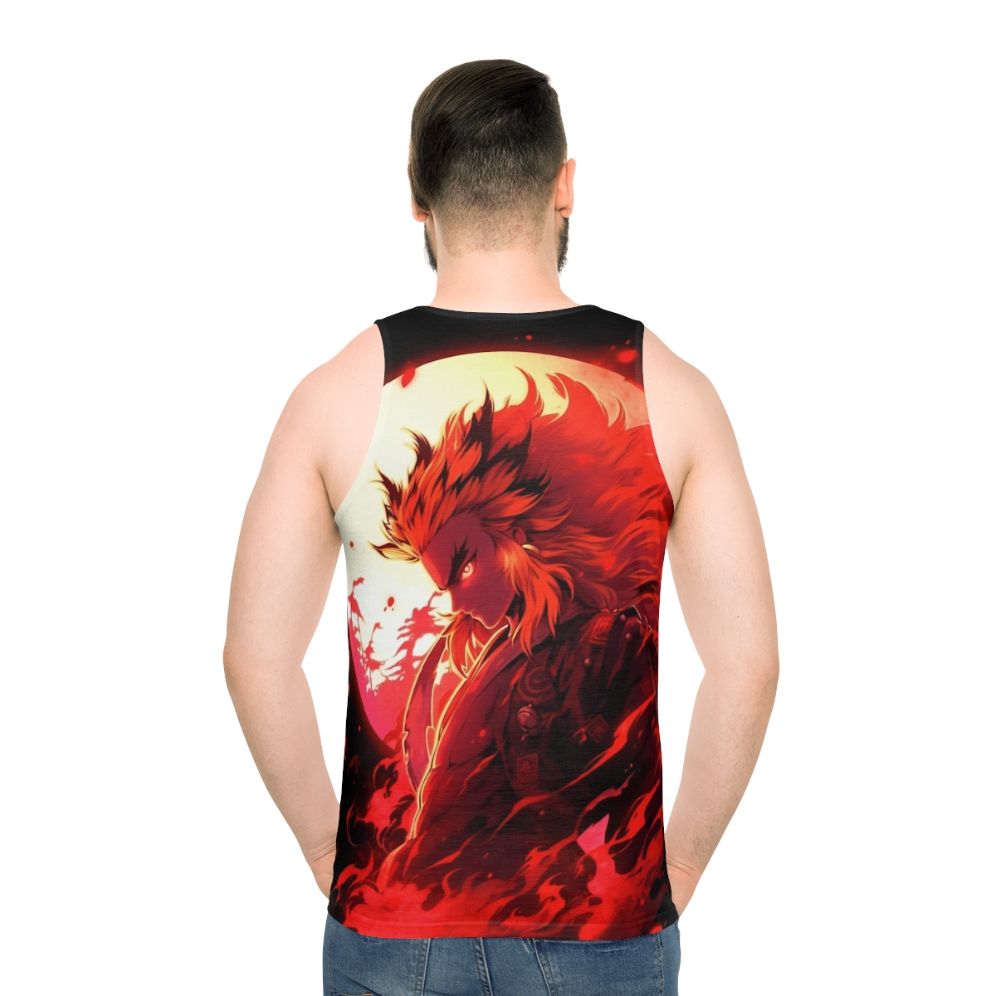 Flame Slayer unisex anime inspired tank top