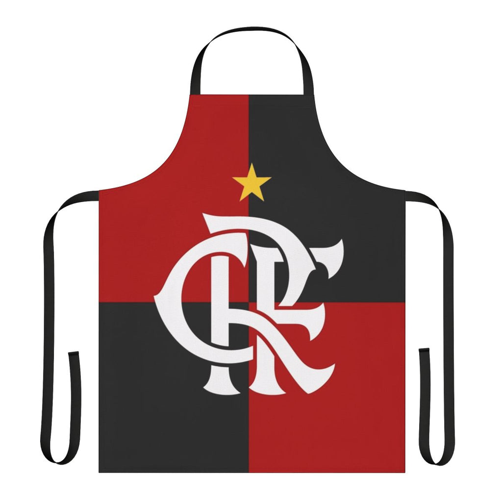 Flamengo-Inspired Soccer Fan Apron