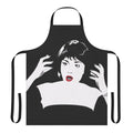 Flames On The Side Of My Face Apron with Madeline Kahn movie quote
