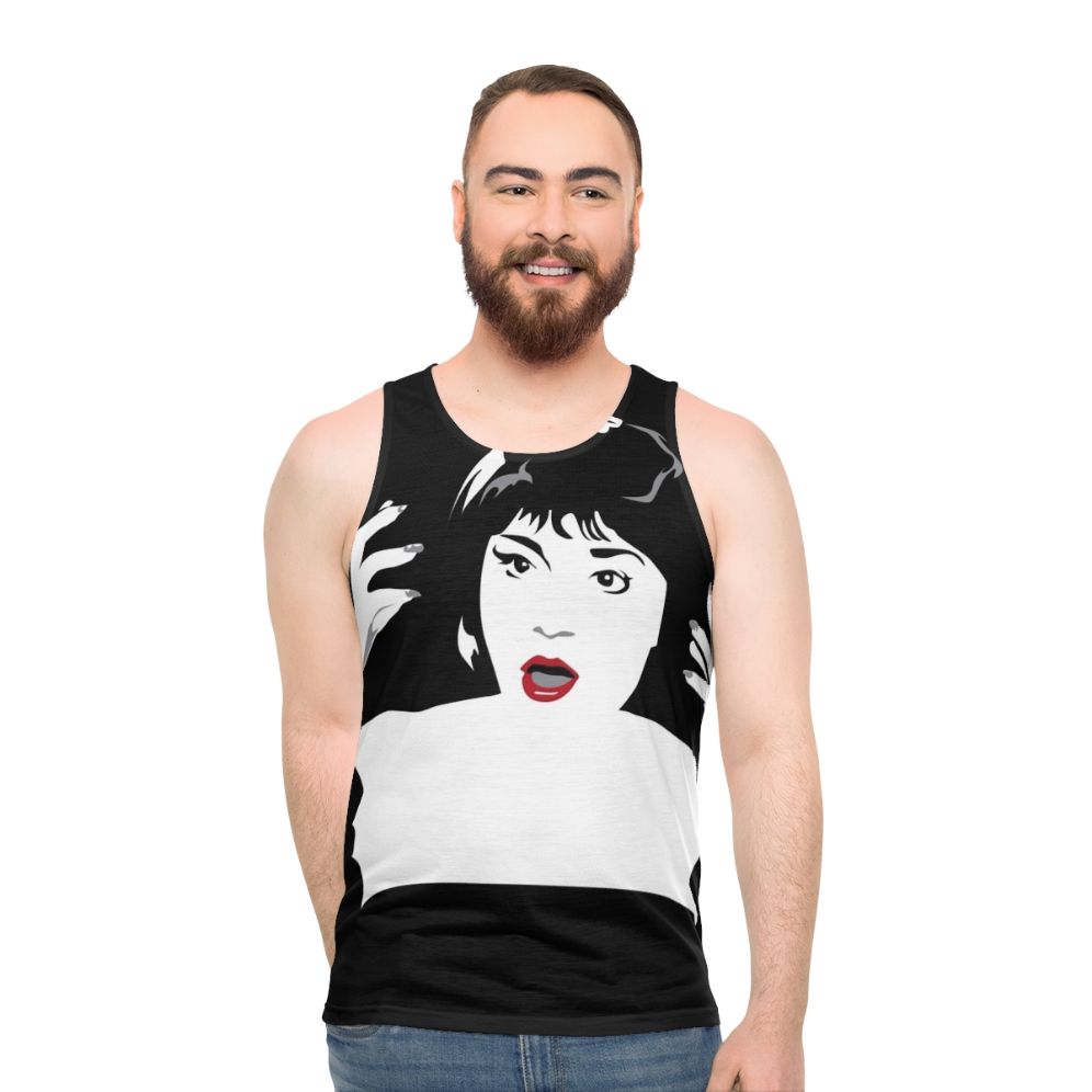 Flames On The Side of My Face Unisex Movie Quote Tank Top