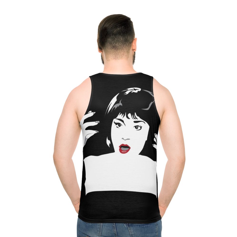 Flames On The Side of My Face Unisex Movie Quote Tank Top