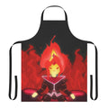 Apron featuring the character Flame Princess from the cartoon series Adventure Time