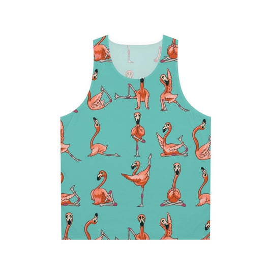 Flamingo Yoga Motivational Tank Top