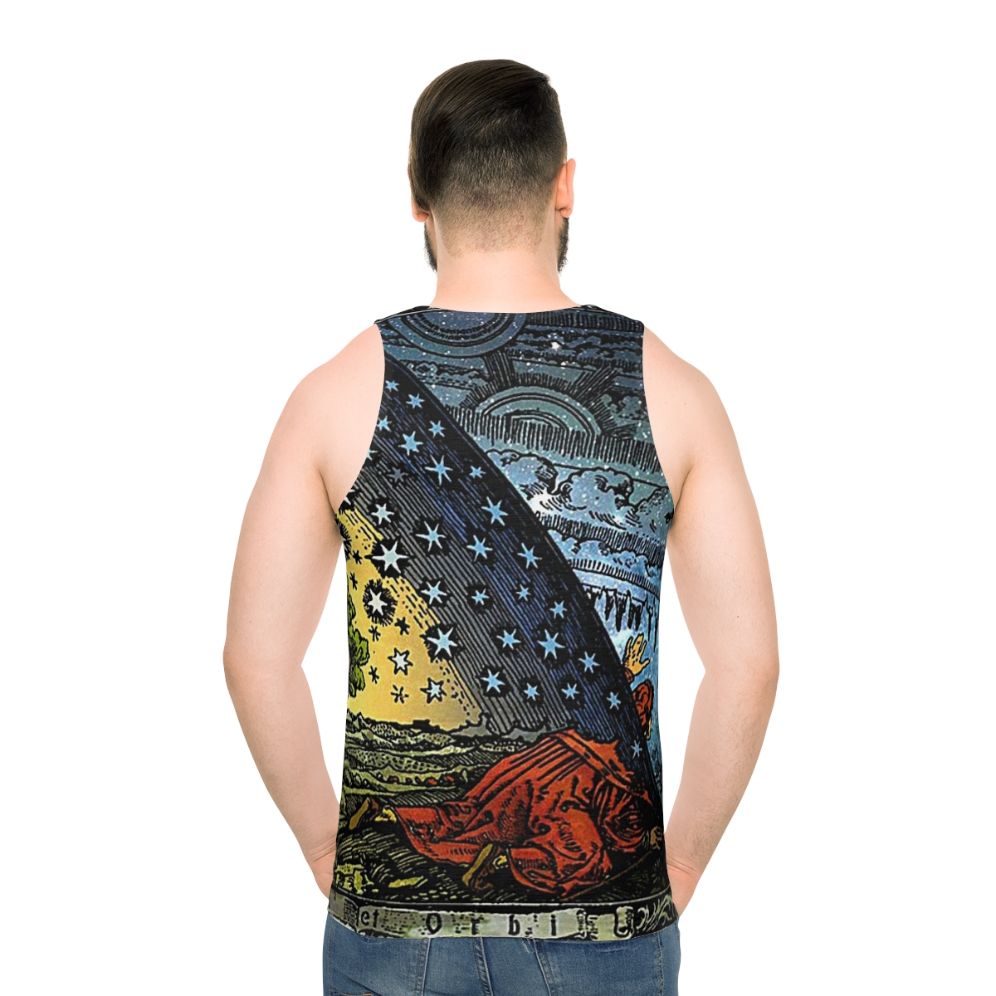 Flammarion engraving unisex tank top