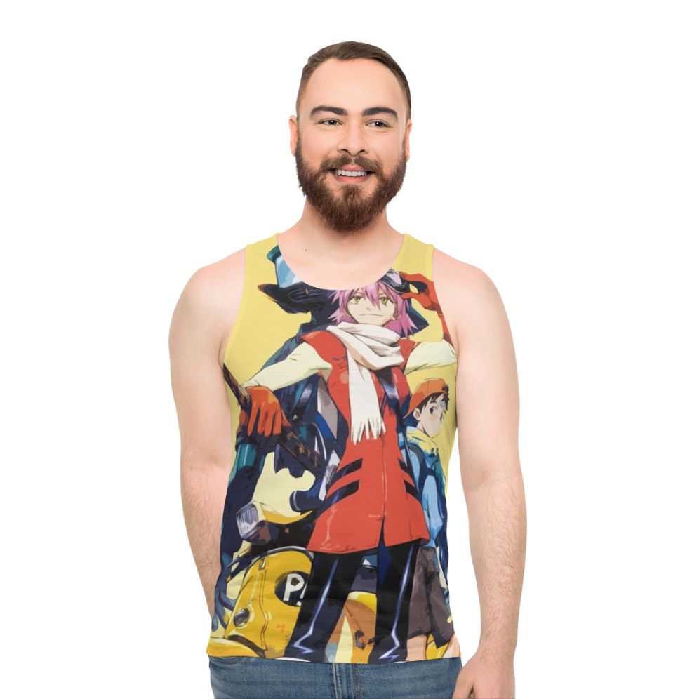FLCL anime unisex tank top
