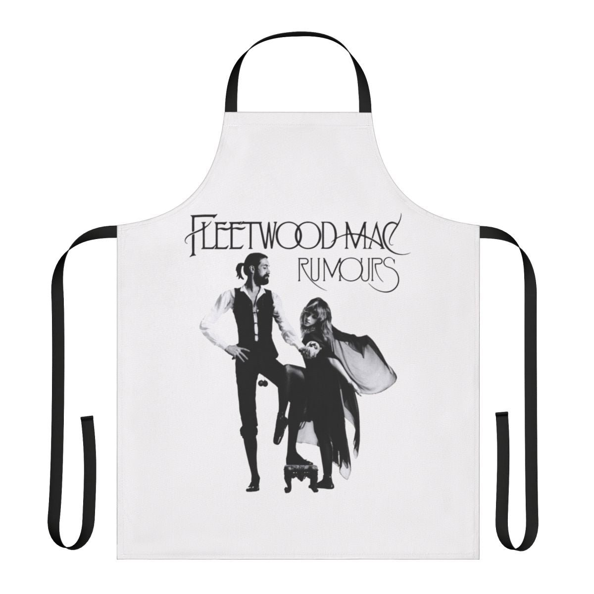 Fleetwood Mac Inspired Apron with Band Logo
