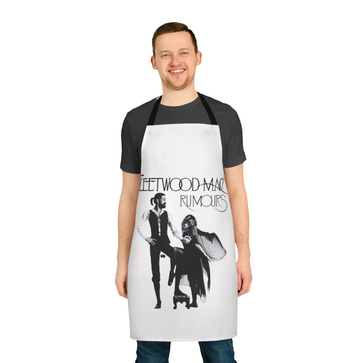 Fleetwood Mac Inspired Apron with Band Logo