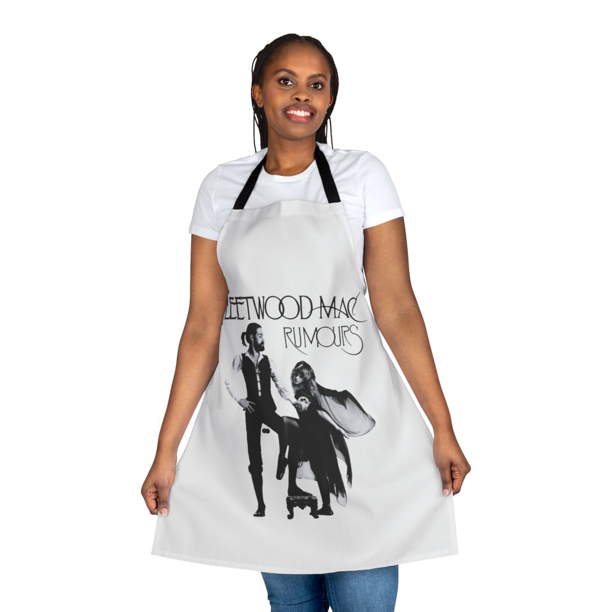 Fleetwood Mac Inspired Apron with Band Logo