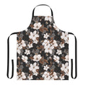 Floral apron featuring a beautiful apple blossom pattern