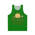 Floral nature inspired unisex tank top