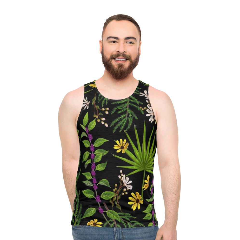 Florida native plants unisex tank top
