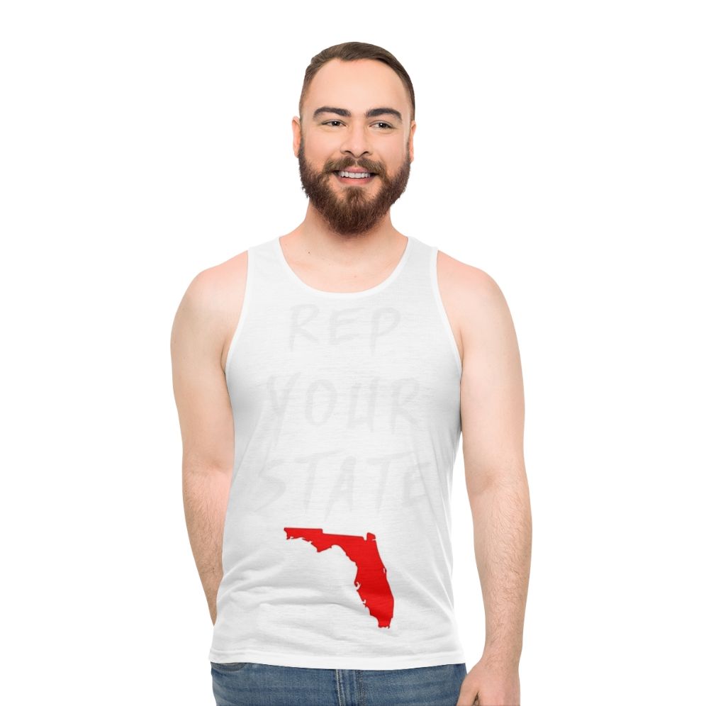 Unisex Florida state pride tank top