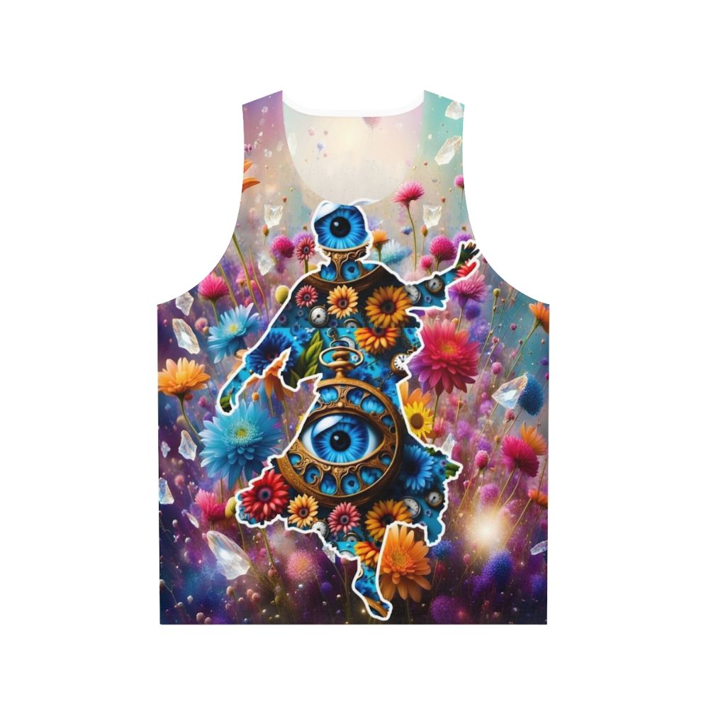 Flower Time Dancer Unisex Tank Top
