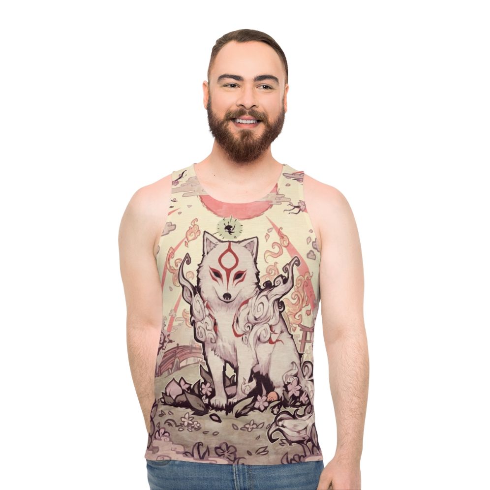 Fluffy Goddess Unisex Tank Top