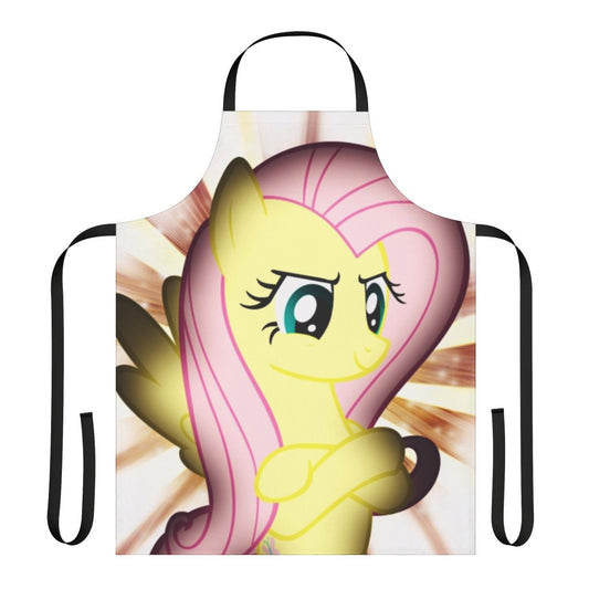 Fluttershy-themed apron featuring the popular My Little Pony character