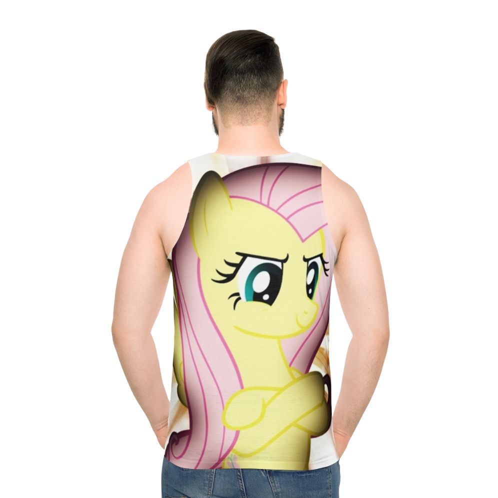 Fluttershy inspired unisex tank top