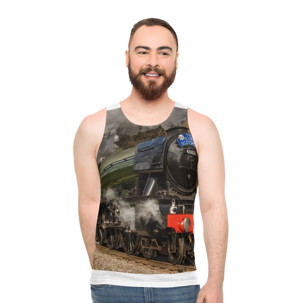 Flying Scotsman Unisex Tank Top