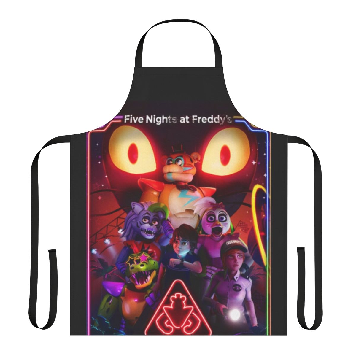 Fnaf Security Breach themed cooking apron with Vanny design