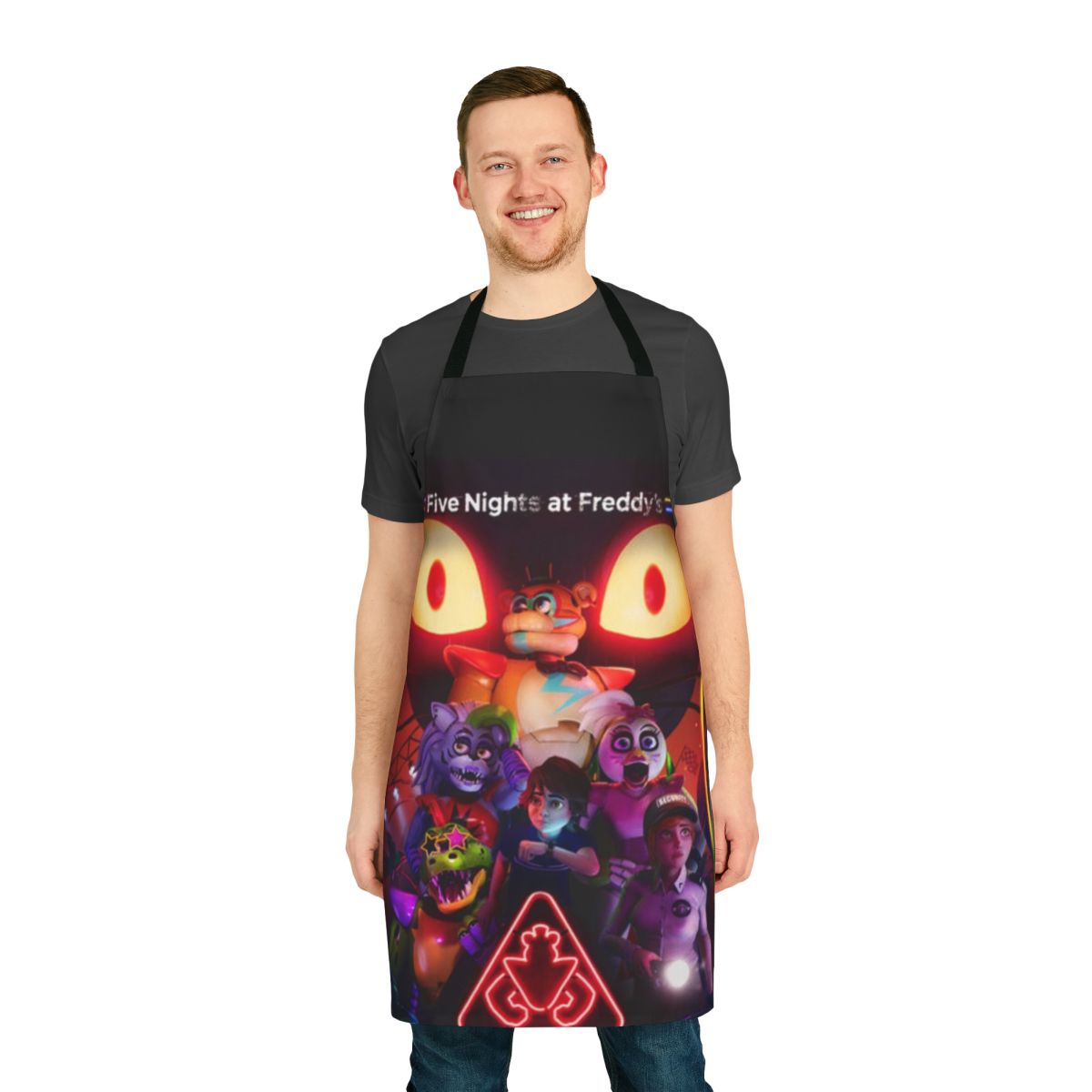 Fnaf Security Breach themed cooking apron with Vanny design