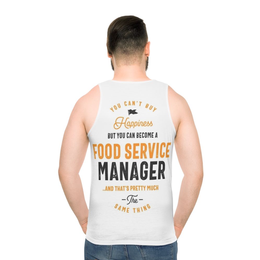 Food Service Manager Unisex Work Tank Top
