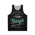 Football Team Manager Unisex Sports Tank Top