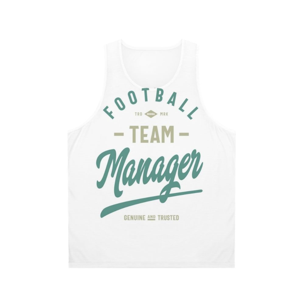 Football Team Manager Unisex Tank Top